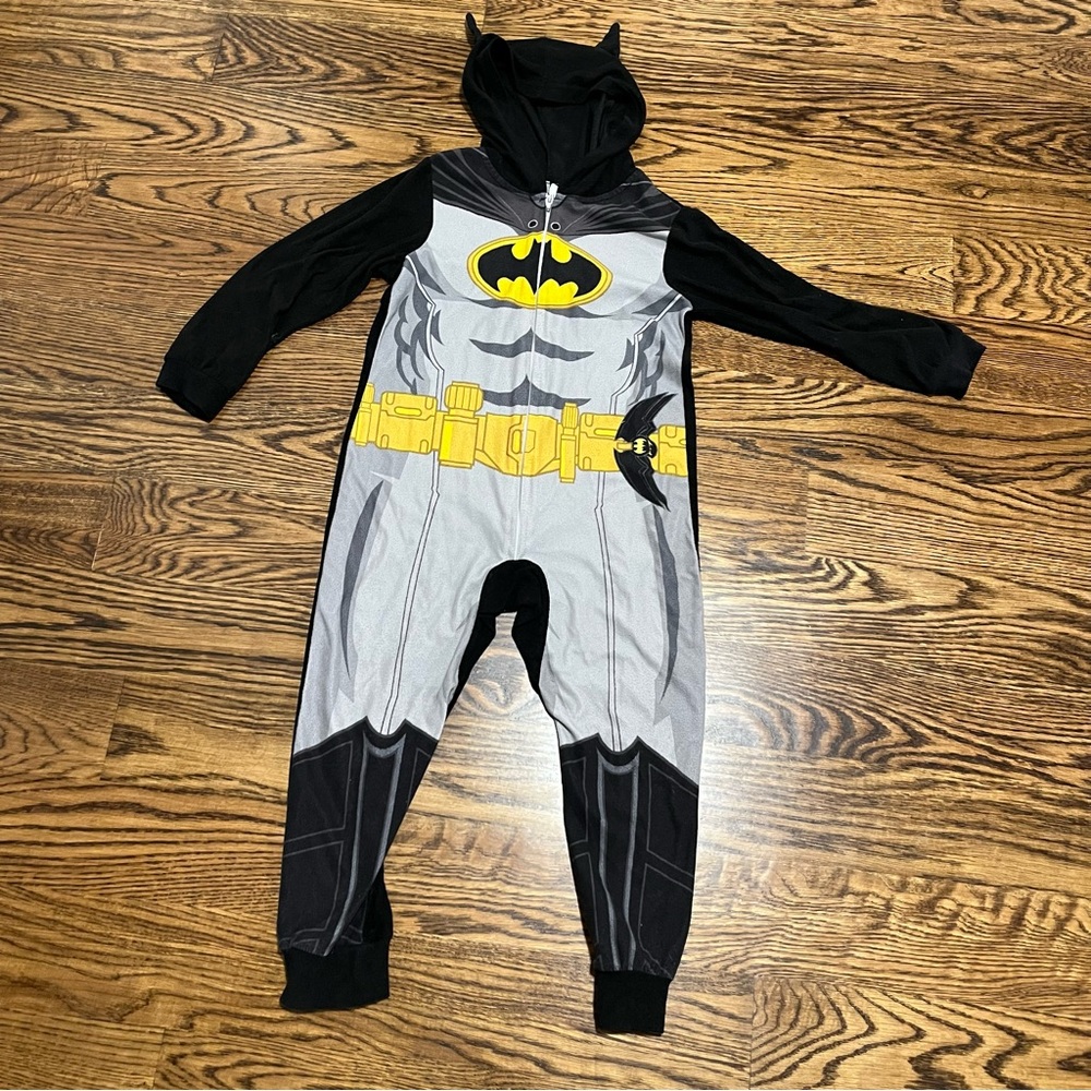 Kids Batman Hooded Jumpsuit